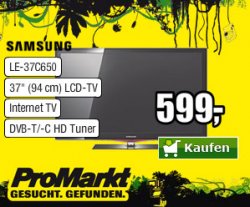 100 EUR ProMarkt.de Gutschein auf viele LCD und LED TV´s
