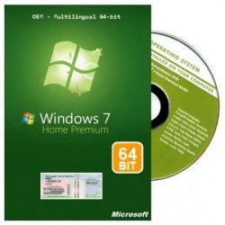 Windows 7 HOME PREMIUM 64 Bit VOLLVERSION (DELL gelabelt) bei eBay für 63,98 EUR versandkostenfrei