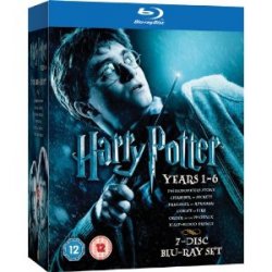 Blu-ray Deal: Harry Potter – Die Jahre 1-6 für nur 37,97 Euro inkl. Versand