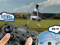 EasyFly 3 SE Modellflug-Simulator mit USB-Flight-Controller nur 3,90+4,90 Porto