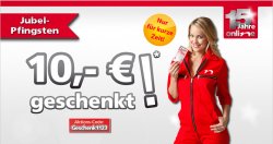Jubel-Pfingsten bei Neckermann: 10€ Gutschein für alle