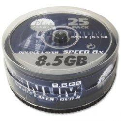 25er Spindel Platinum DVD+R Double Layer 8,5 GB – 8x Speed für 9,75€ inkl. Versand!
