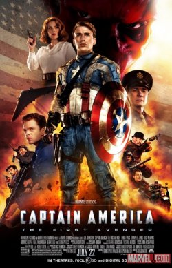 Previewkarten für Captain America am 18.8.2011