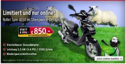 Roller Spin GE50 im sheepworld-Design für 850€ statt 990€ 0 15% Rabatt