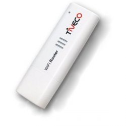 TivecoTM-R15N-BK 150Mbit USB WLAnN Stick Dongel mit integrierter Router Funktion für 5,99€