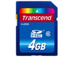 4GB microSDHC Transcend Class 6 + Adapter für 5,00 € inkl. Versandkosten (50% RABATT)