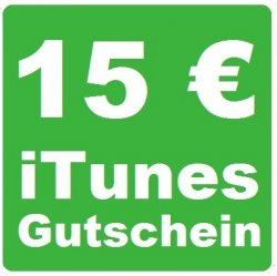 15,00 Euro iTunes Gutschein für 9,99 Euro bei ebay