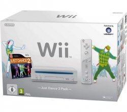 Auch nur heute bei Saturn: NINTENDO Wii Konsole inkl. Just Dance 2 weiß für 111 €