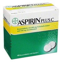 Aspirin plus C Brausetabletten 40 St für 7,50€ statt 14,99€ AVP