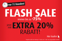 FlashSale bei MandMDirect 75% Rabatt + 20% extra Rabatt – Gilt nur bis Montag 11 Uhr !!!