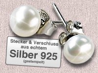 Ohrstecker, Silberperlen,kostenlos statt 34,90 Euro bei Pearl.de