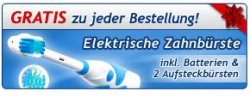 Elektrische Zahnbürste gratis zu jeder Bestellung bei Westfalia-Versand