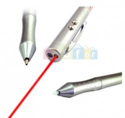 4in1 Laser Pointer Ball Pen PDA Stylus LED Light für 1,35€ inkl. VSK @eBay