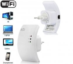10/100Mbps WLAN Repeater / WiFi-Verstärker für die Steckdose für nur 18,99 € @eBay