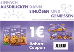 Milka Kekse für nur 0,49€ dank Gutschein – ab Dienstag – in 20 versch. Märkten u.a. Edeka