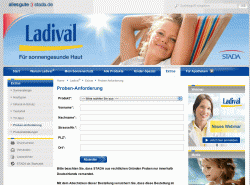 Ladival Sonnenschutz 4 – verschiedene Proben kostenlos @ladival.de