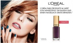 Make-up für 10€ kaufen, LOreal Nagellack für 10€ gratis dazu – Amazon Aktion