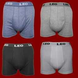10er Pack Leo Poldo Herren Boxershorts, Gr. M, L, XL, Baumwolle für 14,49€ @eBay