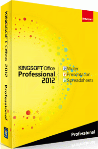 KOSTENLOS: Kingsoft Office Suite Professional 2013 (MS Office 2013-Klon)