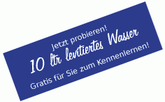 Gratis: 10 Liter ! levitiertes (veredeltes) Trinkwasser zum Testen bestellen @wassermanufaktur