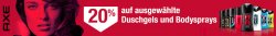 Axe Bodysprays + Duschgels mit 20% Sofort-Rabatt @Amazon.de