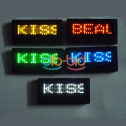 Programmierbares LED Messageboard für 6,86€ @eBay