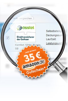 Asstel Privathaftpflicht abschließen und 35 € Amazon Gutschein kassieren@finanzen