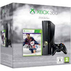 Microsoft Xbox 360 250GB inkl. FIFA 14 für 179,90€ zzgl. 4,99€ Versand (Idealo 237,88€) @Notebooksbilliger.de