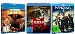 Amazon DVD und Blu-ray Angebote in dieser Woche: Heartland je Staffelteil für 14,97€, Hangover 3 Blu-ray für 8,97€, Metro…