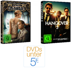 DVD Aktion @Amazon 2.942 DVD´s unter 5,00€