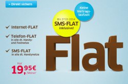 Fonic all-Net Flat; Telefonflat, Handyflat, SMS Flat; 500 MB Flat bis 7,2 Mbits keine Vertragsbindung 19,95€/Monat
