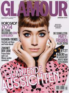 Glamour Zeitschrift  13 Monate für mit Gewinn -0,40 € @ Leserservice