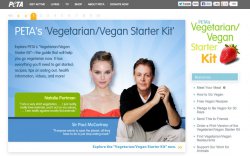 Gratis Starterkit für Vegetarier/Veganer bestellen @Peta