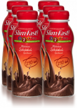 18 Flaschen SlimFast Fertigdrink für nur 9,09 € (36,72 € Idealo) @MeinPaket