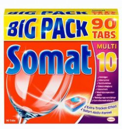 Somat 10 Tabs B-Ware, Geschirrspültabs, Big Pack, 450 Tabs für 24,99€ @Amazon