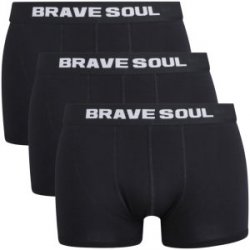 Brave Soul Mens 3er Pack Boxer – schwarz für 9.95€ @Zavi.com