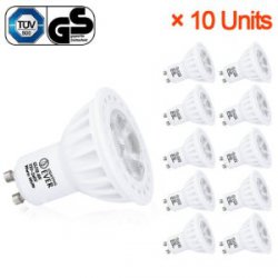 10 stck. Lighting EVER 4 Watt GU10 ersetzt 50 Watt Halogen Lampe für 39,99€ @Amazon