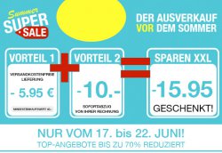 17. bis 22. Juni: Versandkostenfreiheit und 10 € Rabatt bei finegoods.de