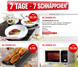 7 Tage 7 Schnäppchen @Weltbild z.B. Beem 3er-Set Chromalonpfannen für 39,99 € (49,90 € Idealo)