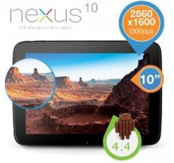 @iBOOD EXTRA: Samsung – Google Nexus 10 WiFi 16GB Android 4.4 Kitkat für 235,90€ (idealo: 367,41 €)