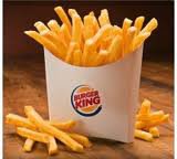 Gratis große Portion  Pommes und Softdrink für Feedback @Burger King