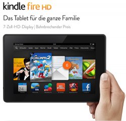 Kindle Fire HD-Tablet mit 8 GB für 79,00 € (16 GB 109,00 €) mit Prime-Mitgliedschaft (8 GB 99,95 € bzw. 16 GB 152,95 € Idealo) @Amazon