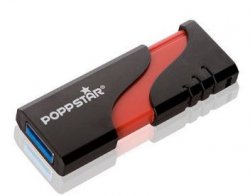 Poppstar flap USB 3.0 -Stick 64 GB für 29,95 € (IDEALO 36,09) @plus.de