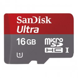 SanDisk Ultra microSDHC 16GB Class 10 Speicherkarte nur 8,40€ @Amazon.de