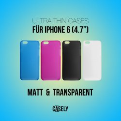5,99 Euro – Ultra dünne Hülle / Case für iPhone 6 (4.7) mit matter Oberfläche @eBay