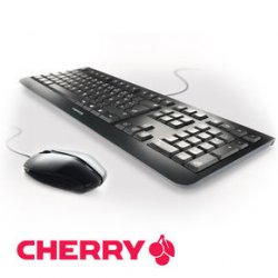 Cherry KC 1000 GENTIX Schwarz Maus + Tastatur für nur 14,90€ statt 19,90€ (idealo: 18,90€) @notebooksbilliger.de