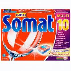 (Ebay) Somat 10 Tabs B-Ware, Geschirrspültabs, Big Pack, 450 Tabs 16,99 € statt 79,95 €