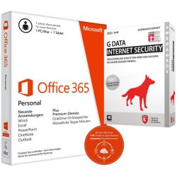Microsoft Office 365 Personal + G Data Internet Security 2015  für 39,90€  inkl. Versand @Cyberport