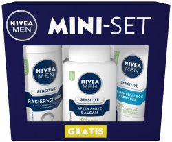 Nivea Men Sensitive Mini-Set im Wert von 6,99 € GRATIS bei kauf von Nivea Men-Produkt im Wert von 5 € @Amazon