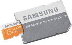 SAMSUNG microSDXC 64 GB Class 10 EVO + Adapter bei @mediamarkt für 29€ (idealo: 34,47€)